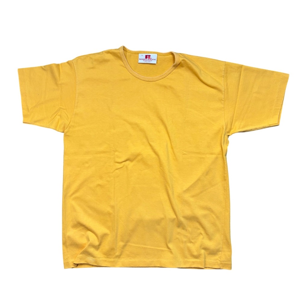 Rare 1970s Red Tag Vintage Russell‎ Athletic TShirt  Cotton Single Stitch USA